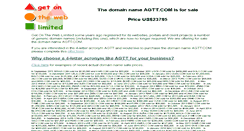 Desktop Screenshot of agtt.com